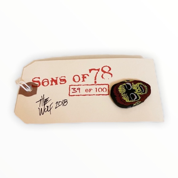 Other - LTD. edition “The Wolf” pin / horror character